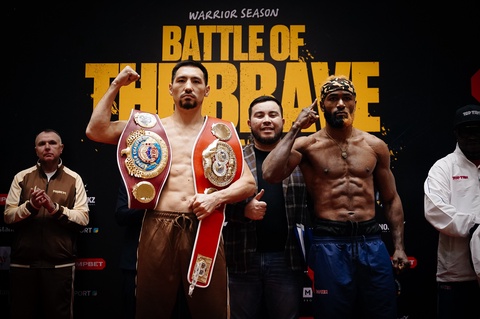 Жәнібек Әлімханұлы победил Анауэля Нгамиссенга