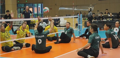 Параволейбол: Сборная Казахстана вышла в полуфинал