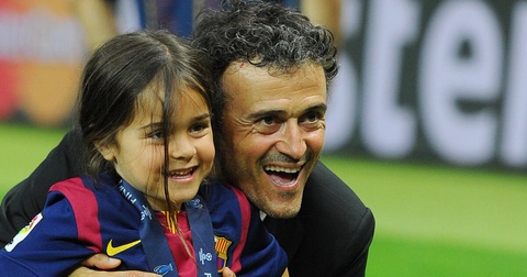 Луис Энрике посвятил победу с «ПСЖ» в Лиге чемпионов своей дочери Ксане