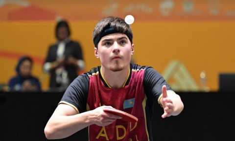 Сборная Казахстана завоевала семь наград на турнире по настольному теннису в Ташкенте