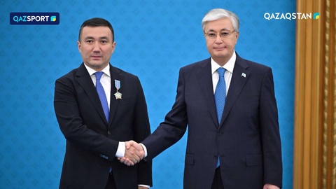 Директор телеканала «Qazsport» Наги Бакытбек награждён орденом «Құрмет»