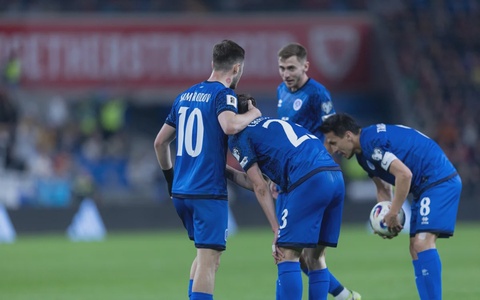 Сборная Казахстана по футболу уступила команде Беларуси в товарищеском матче