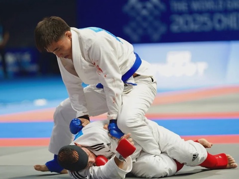 Жанибек Абу-Бакир принес Казахстану первую золотую медаль на XII Всемирных играх