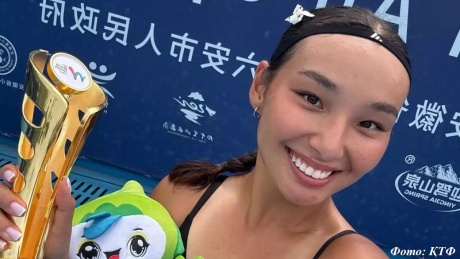 Теннисистка Аружан Сагындыкова стала лучшей на турнире в Индии