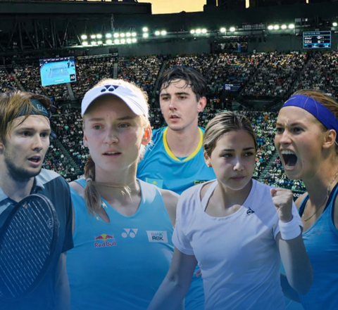 Стали известны соперники казахстанских теннисистов на турнире Australian Open