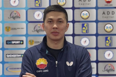 Асет Сагымбаев назначен главным тренером сборной Казахстана по настольному теннису