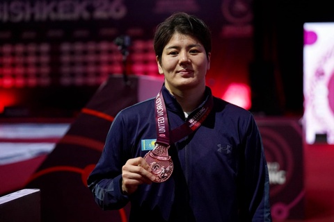 Гүлмарал Еркебаева әйелдер күресінен Азия чемпионатының қола жүлдегері