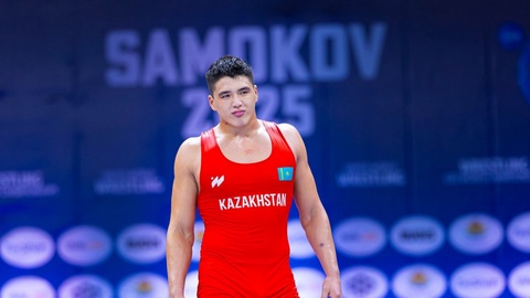 Едиге Касымбек завоевал бронзовую медаль на чемпионате Азии по вольной борьбе