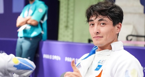 Ерлик Сертай стал серебряным призёром Гран-при по фехтованию в Венгрии