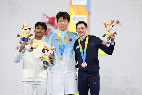 Ришат Хайбуллин құзға  өрмелеуден қола медальға ие болды