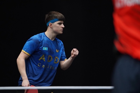 Сборная Казахстана вышла в 1/16 финала чемпионата мира по настольному теннису