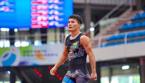 Казахстан завоевал две золотые медали на молодежном чемпионате Азии по греко-римской борьбе