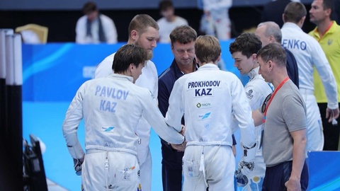 Сборная Казахстана стала чемпионом этапа Кубка мира по фехтованию