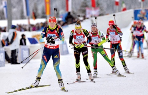 Биатлоншылар Галина Вишневская мен Дарья Климина із қуу сайысына жолдама алды