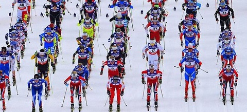 Шаңғы жарысы. Пухкало 34-ші, Величко 43-ші көрсеткіш