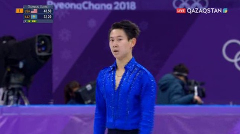 Денис Тен XXIII Қысқы Олимпиададағы жарысын аяқтады