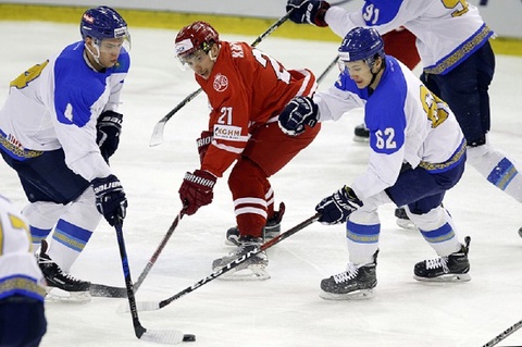 Сборная Казахстана по хоккею выиграла Еврочеллендж в Катовице