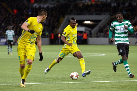 «Астана» сырт алаңда «Спортингпен» тең түсті