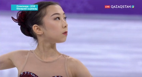 Элизабет Турсынбаева вошла в ТОП-12 на Олимпиаде-2018