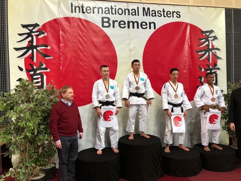 Қазақстандық дзюдошылар Бременде 5 медальға ие болды