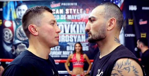 Головкин и Мартиросян провели дуэль взглядов