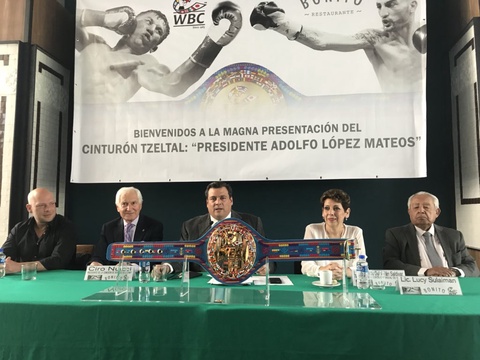 WBC представил специальный пояс к бою Головкин - Мартиросян