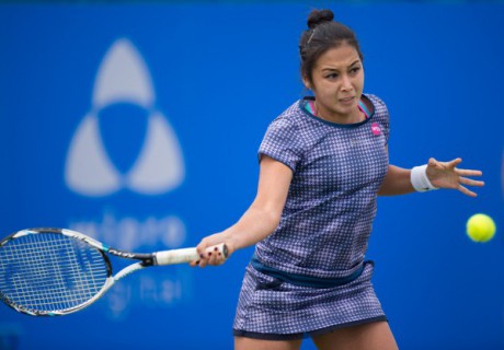 Зарина Дияс пробилась в 1/4 финала WTA турнира в Страсбурге