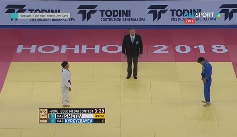 ДЗЮДО. Этап Мирового «Гран-при». Двое Казахстанцев встретились в финале