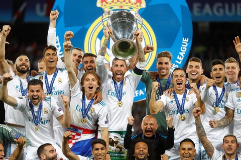 РеалМадрид третий раз подряд выиграл Лигу Чемпионов