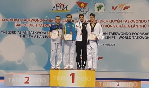 Қазақстандық таеквондошылар Азия чемпионатынан жүлделі оралды