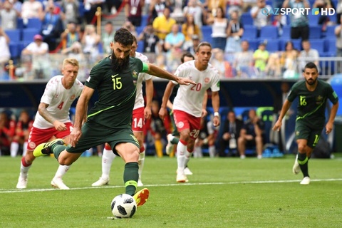 FIFA – 2018.  Дания мен Австралия ұпай бөлісті