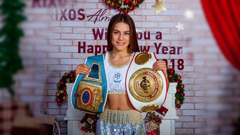 Фируза Шарипова Испаниялық Мириам Гутьерреспен жұдырықтасады