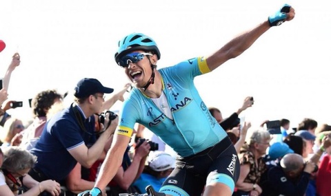 Гонщик «Астаны» выиграл этап «Тур де Франс»