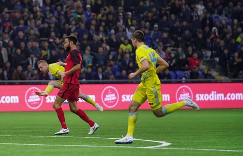 «Астана» вырвала победу у «Мидтьюлланда» в матче квалификации ЛЧ