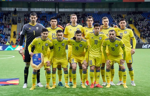 Сборная Казахстана в пятой корзине при жеребьевке отбора на Евро-2020