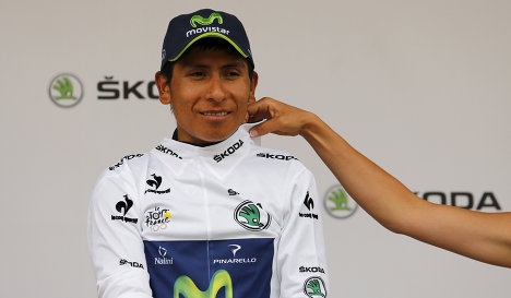 Победителем и обладателем «гороховой» майки лидера стал колумбиец Наиро Кинтана