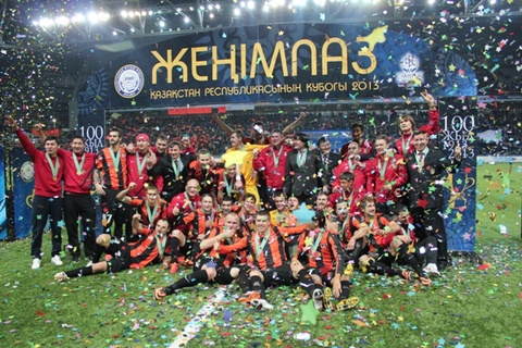 Кубок РК по футболу. Финал. "Шахтер" - "Тараз" (ВИДЕО)