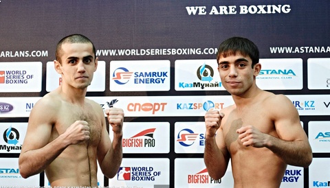 WSB. «Astana Arlans» боксшысы Әнуар Мұзапаров қарсыласына есе жіберді (ВИДЕО)