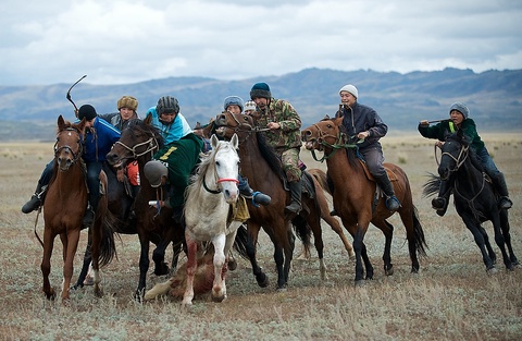Көкпар. Ақмола облысы - Жамбыл облысы (ВИДЕО)