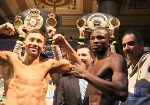 Головкин мен Адама салмақ өлшеді