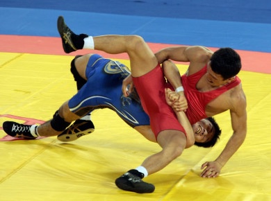 «KAZsport» телеарнасы күрес түрлерінен Азия чемпионатын көрсетеді