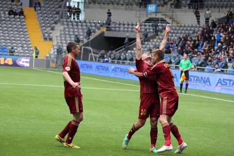 «Астана» - «Ақтөбе» - 1:2 (ВИДЕО)