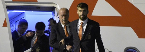 Испания құрамасы Әлем чемпионы атағын қорғау үшін Бразилияға келді