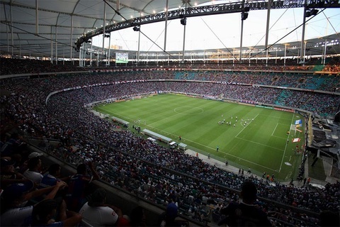 «Фонте-Нова» стадионы Әлем чемпионатының ойындары мен жанкүйерлерді қабылдауға дайын (ВИДЕО)