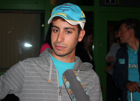 «Джиро д Италия-2014» көпкүндігінің қола жүлдегері Фабио Ару Астанаға келді 