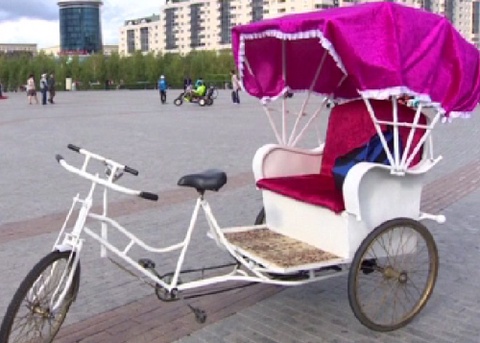 Астанада велотакси ашылды