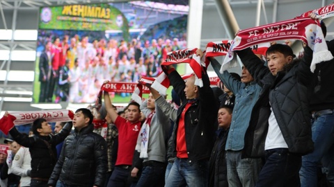 ҚР чемпионатының бірінші кезеңінде «Ақтөбе» ойынына жанкүйерлер көп жиналған