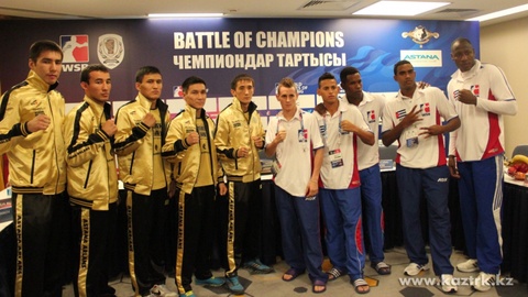 «Астана арландары» мен «Куба қабыландары» арасындағы жекпе-жек басталды