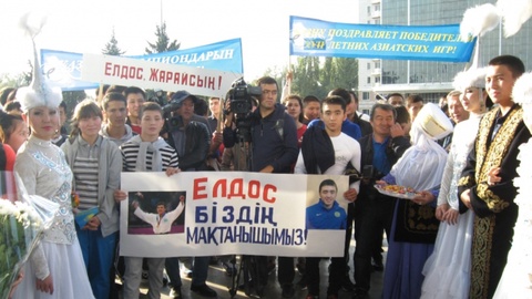 Қазақстандық дзюдошылар елге оралды (ФОТО)