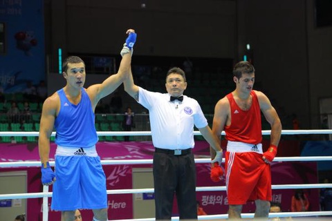 Инчхон-2014. Боксшы Әділбек Ниязымбетов – ширек финалда (ФОТО)